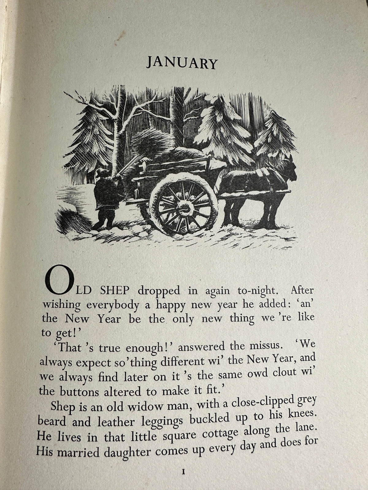 1941*1st* Life On The Land - Fred Kitchen (Woodcuts by Frank Ormrod) J. M. Dent & Sons Ltd - Honeyburn Books (UK)