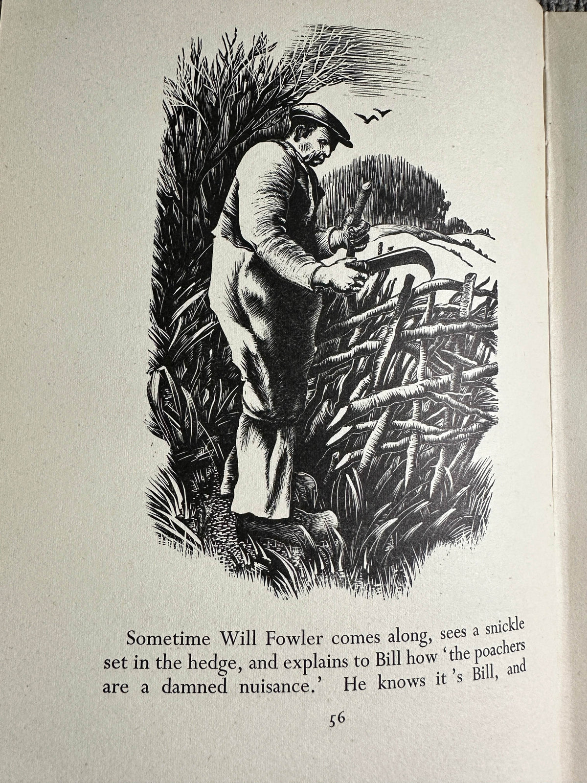 1941*1st* Life On The Land - Fred Kitchen (Woodcuts by Frank Ormrod) J. M. Dent & Sons Ltd - Honeyburn Books (UK)