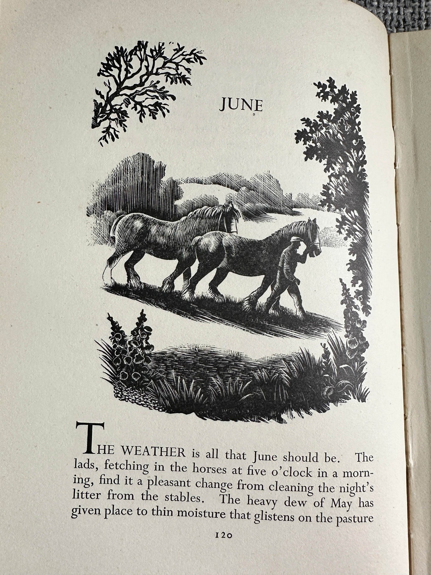 1941*1st* Life On The Land - Fred Kitchen (Woodcuts by Frank Ormrod) J. M. Dent & Sons Ltd - Honeyburn Books (UK)