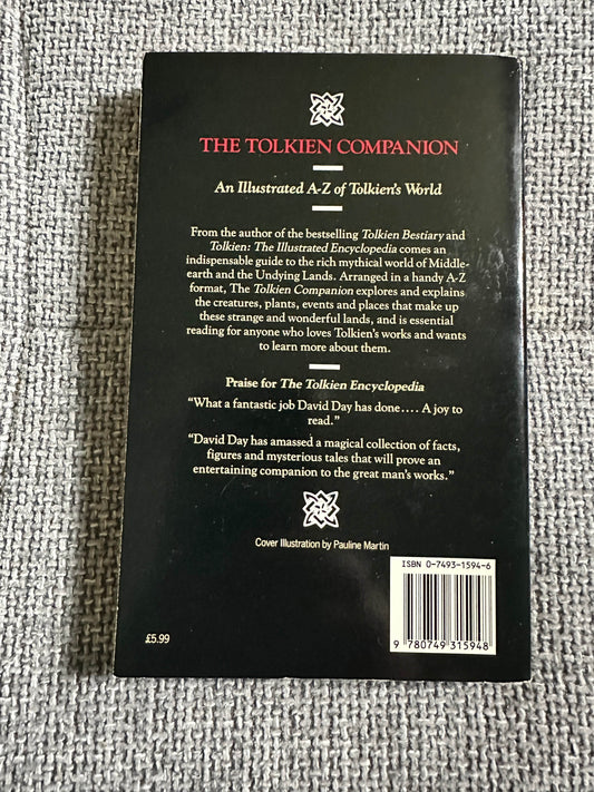 1993 The Tolkien Companion - David Day(Mandarin Publishers) - Honeyburn Books (UK)
