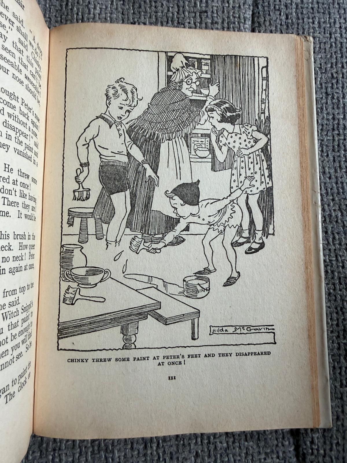 1964 Adventures Of The Wishing-Chair - Enid Blyton (Hilda McGavin illust) George Newnes Ltd