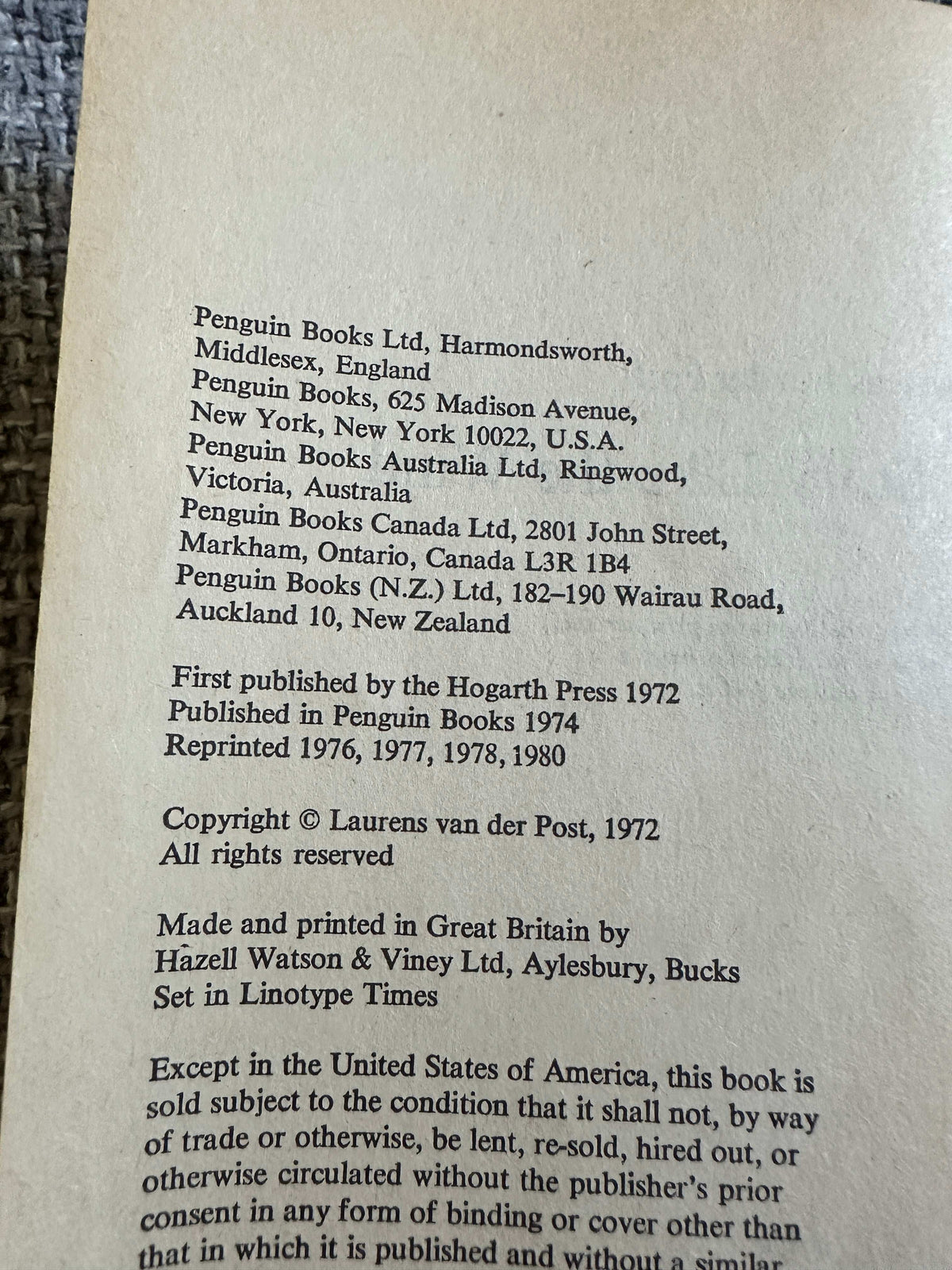 1980 A Story Like The Wind - Laurens Van Der Post (Penguin) - Honeyburn Books (UK)