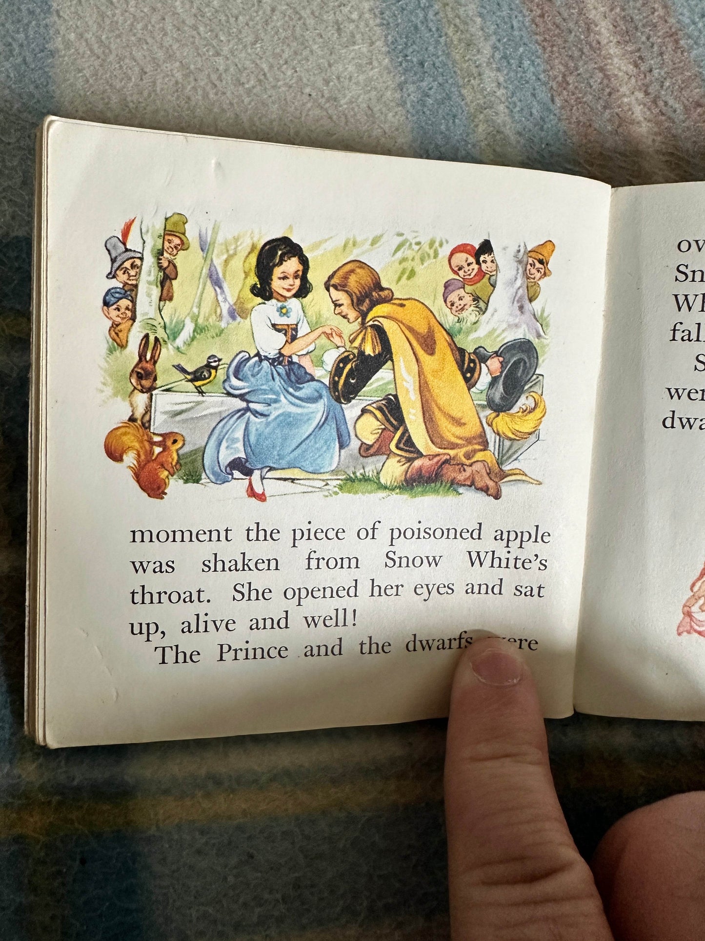 1950’s Snow White & The Seven Dwarfs (Pixie Book)- Rene Cloke(Collins) - Honeyburn Books (UK)