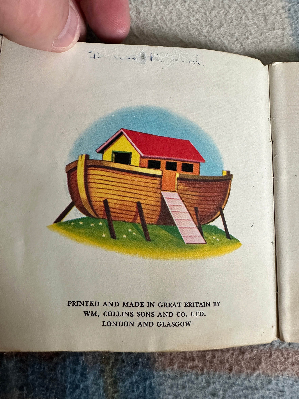 1950’s Mr. Noah’s Ark(Pixie Book) - Peter Adby (Collins) - Honeyburn Books (UK)