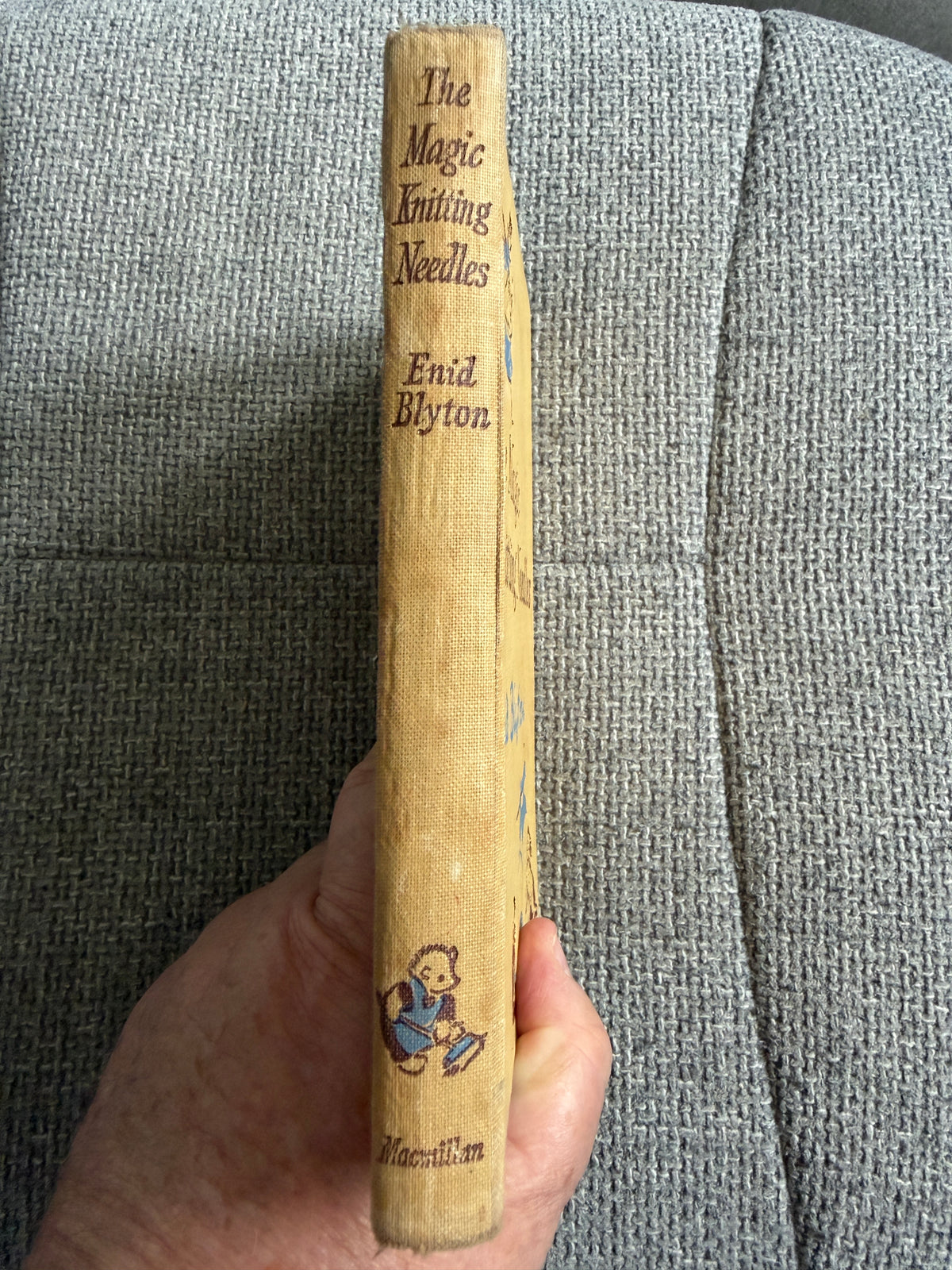 1950*1st* The Magic Knitting 🧶 Needles - Enid Blyton (Eileen Soper illust) MacMillan & Co Ltd