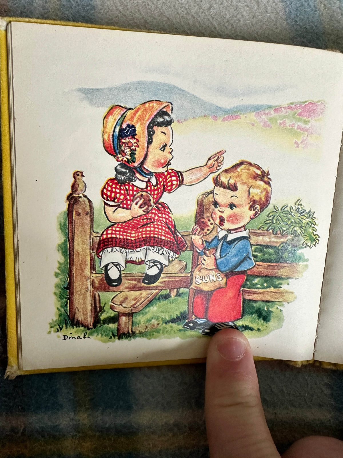 1930’s More & More Nursery Rhymes - Raphael Tuck & Sons Ltd illustrated by Dinah - Honeyburn Books (UK)