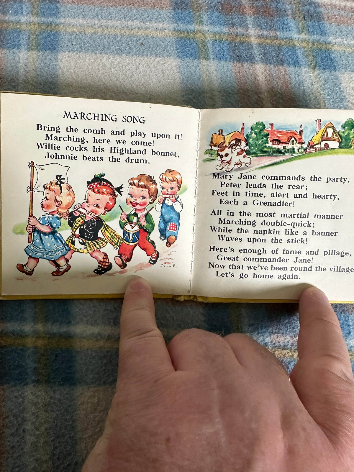 1930’s More & More Nursery Rhymes - Raphael Tuck & Sons Ltd illustrated by Dinah - Honeyburn Books (UK)