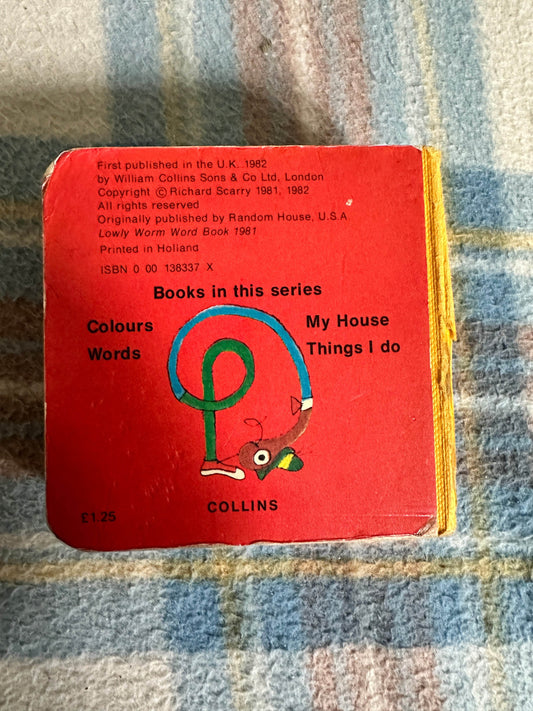 1982 Words - Richard Scarry(Board Book) William Collins Publisher - Honeyburn Books (UK)