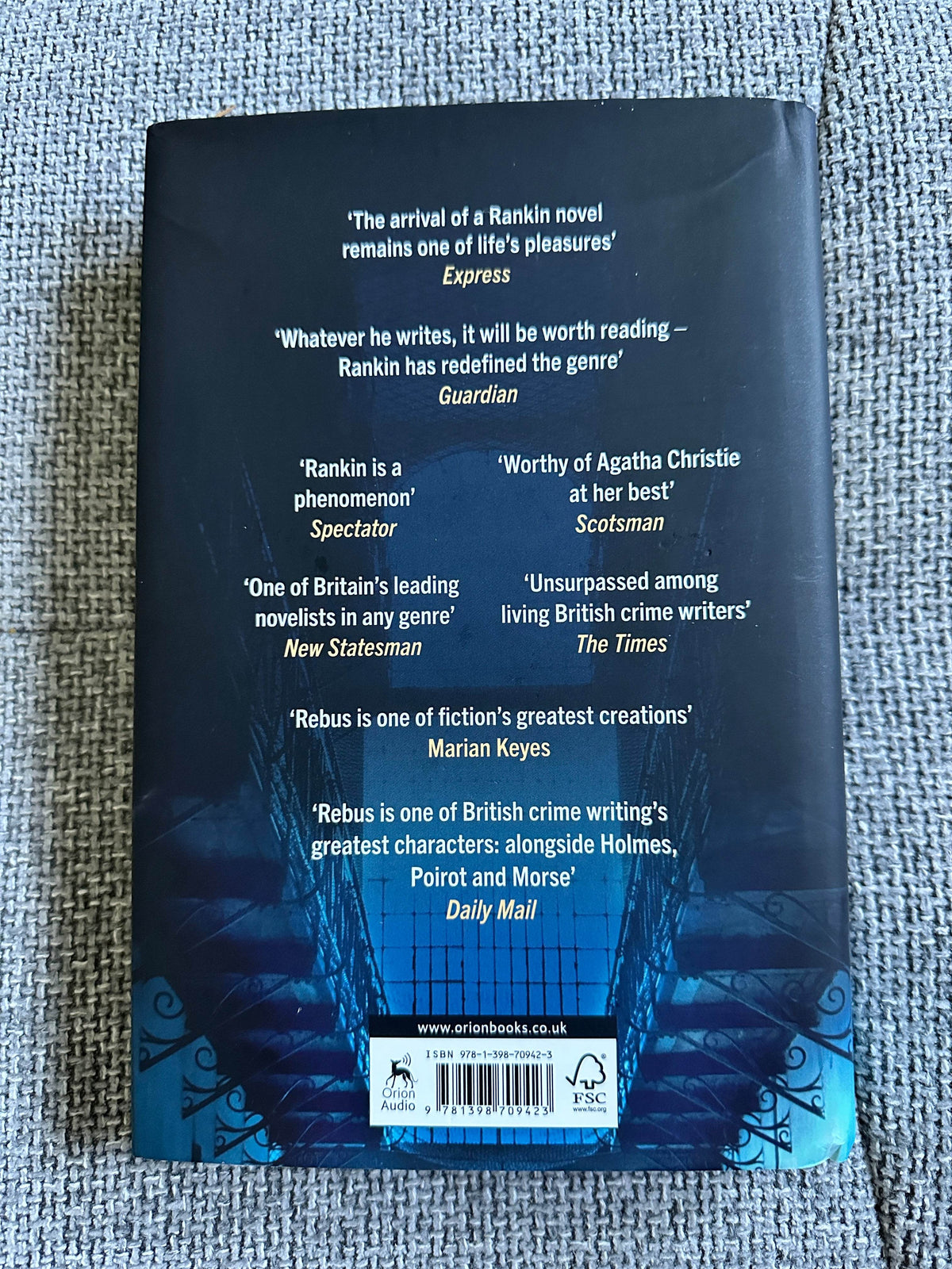 2024*1st* Midnight & Blue - Ian Rankin(Orion) - Honeyburn Books (UK)