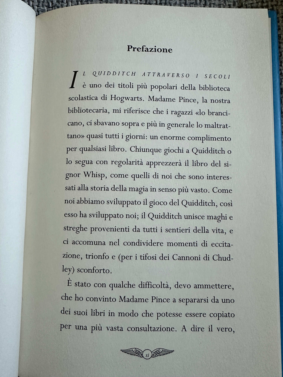 2017 Kennilworthy Whisp IL Quidditch Attraverso I Secoli - J. K. Rowling (Salani Editore) Whizz Hard Books - Honeyburn Books (UK)
