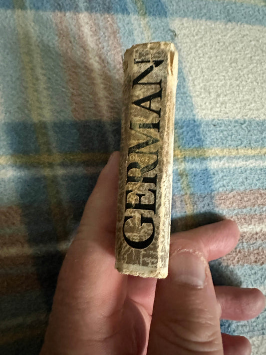 1964 Germania vulgo Zeutfchlandt (German English Dictionary English German Dictionary(Midget Series) Burgess & Bowes Ltd - Honeyburn Books (UK)