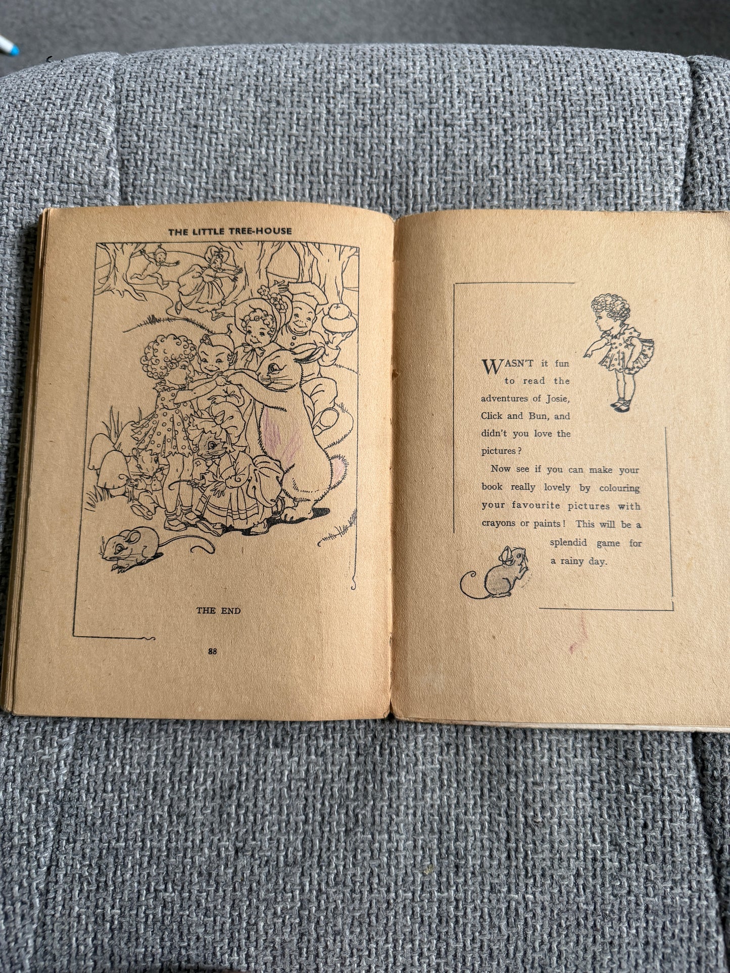 1939*1st* The Little Tree House - Enid Blyton (Dorothy M. Wheeler illust) George Newnes Ltd.