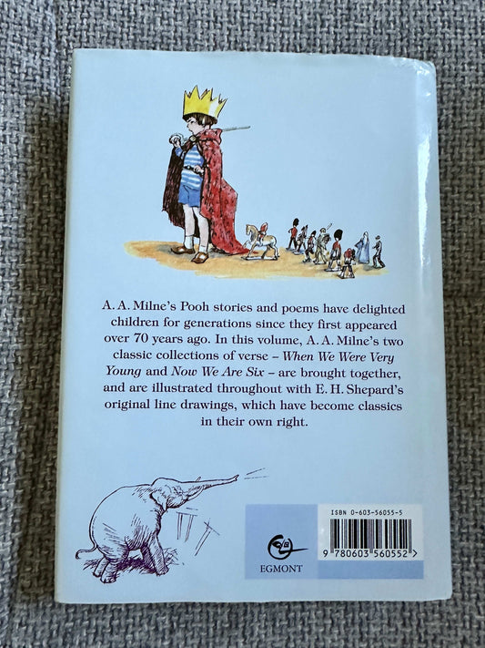 2002 When We Were Very Young & Now We Are Six - A. A. Milne (E. H. Shepard Illust) Dean - Honeyburn Books (UK)