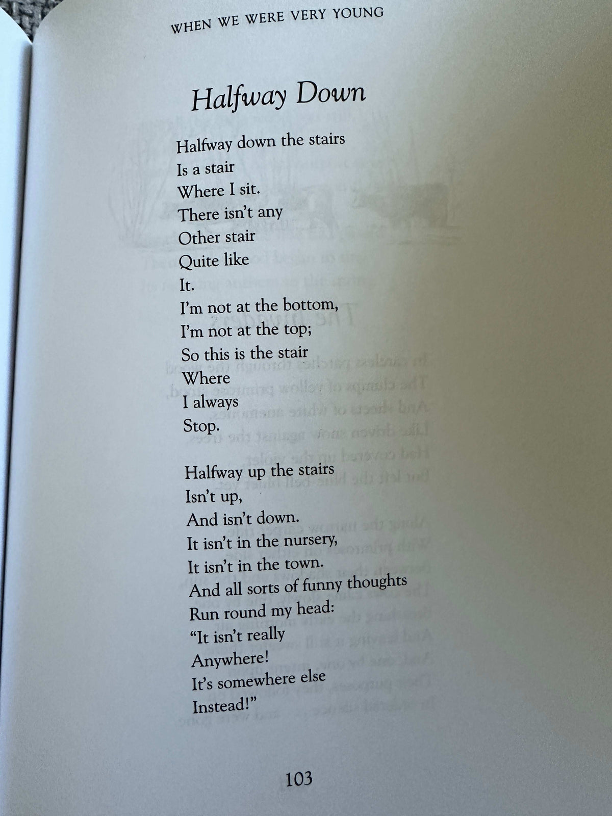 2002 When We Were Very Young & Now We Are Six - A. A. Milne (E. H. Shepard Illust) Dean - Honeyburn Books (UK)