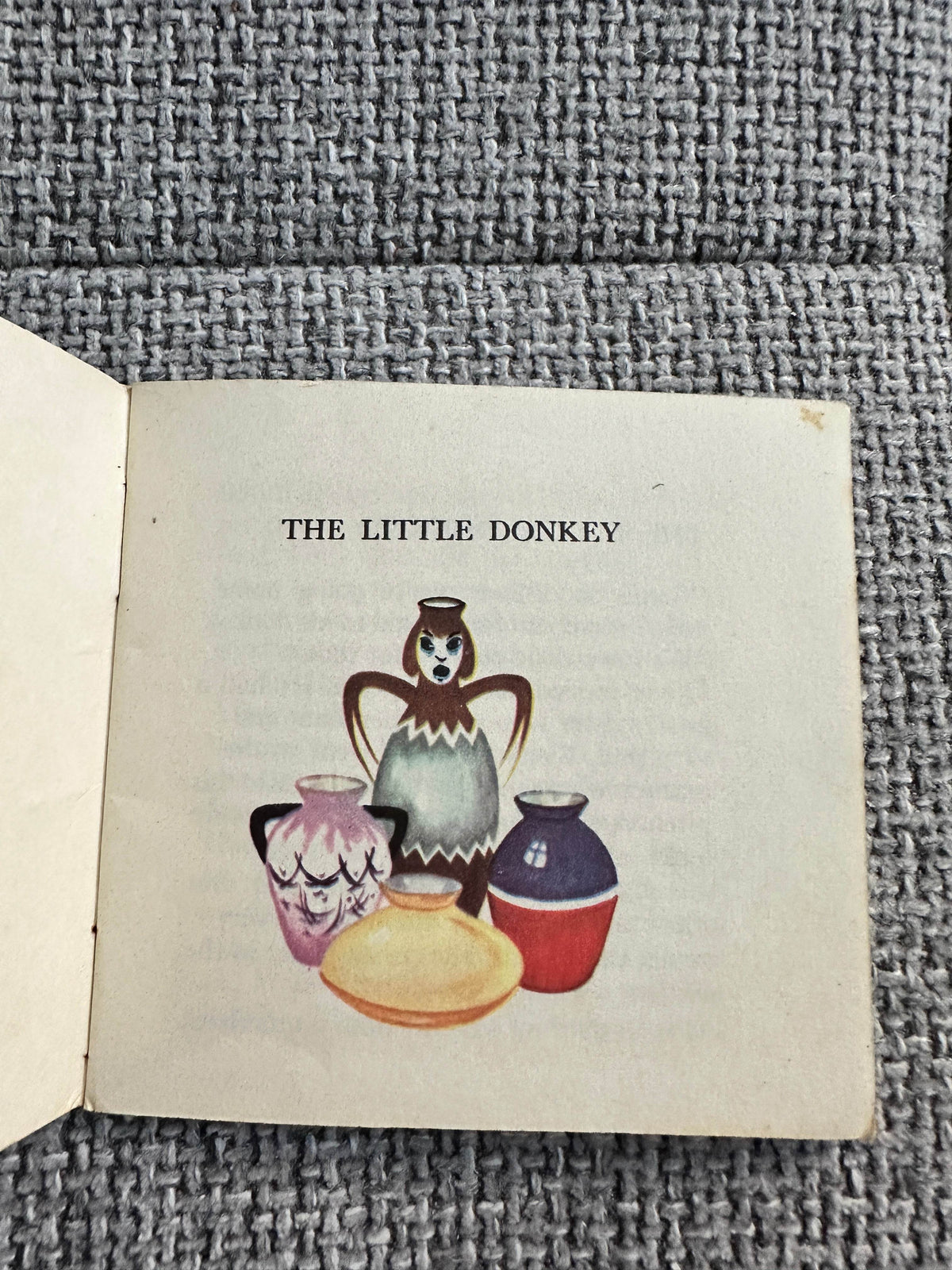 1950’s The Little Donkey A Mini Book(Brown Watson) - Honeyburn Books (UK)