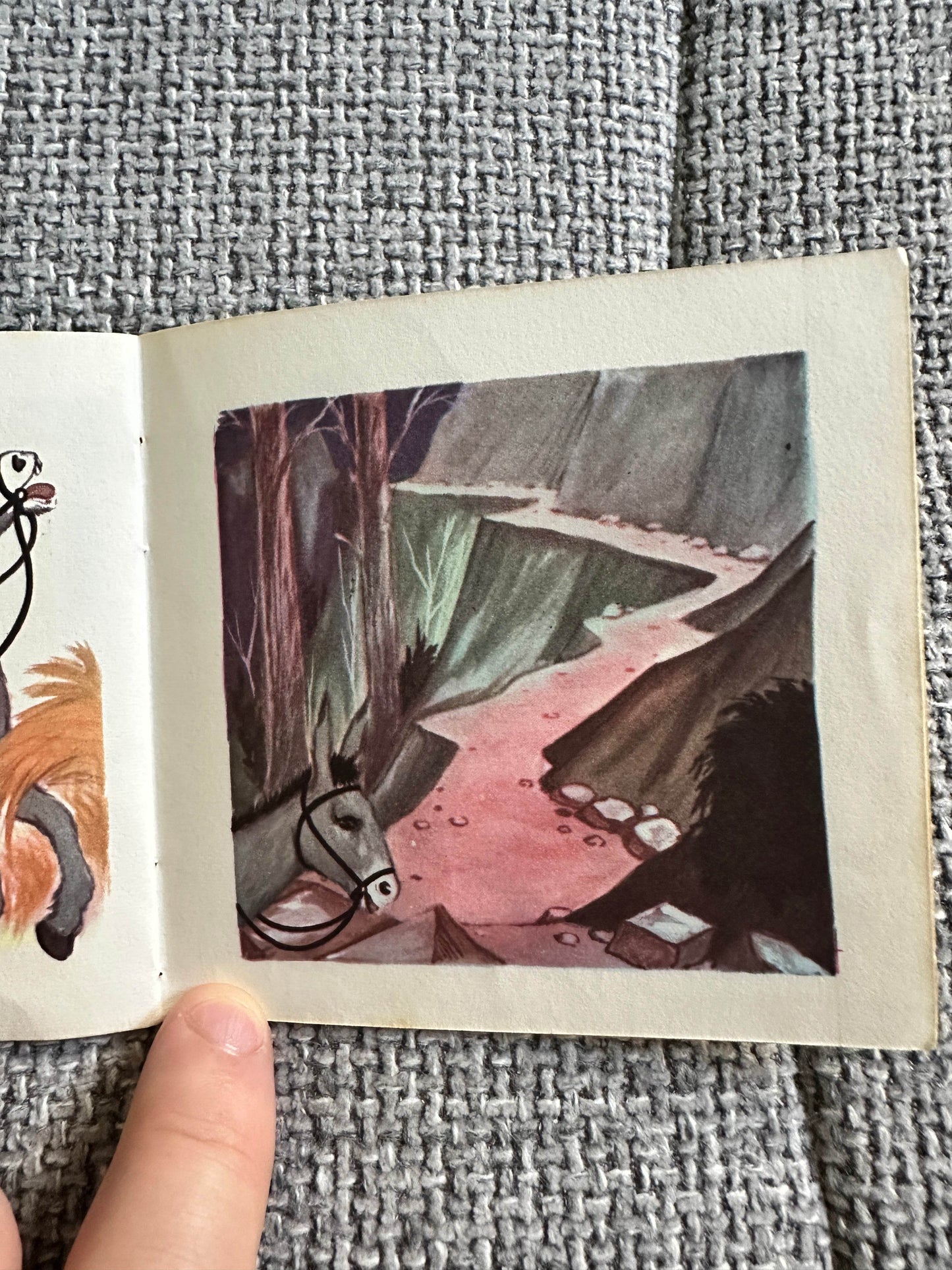 1950’s The Little Donkey A Mini Book(Brown Watson) - Honeyburn Books (UK)