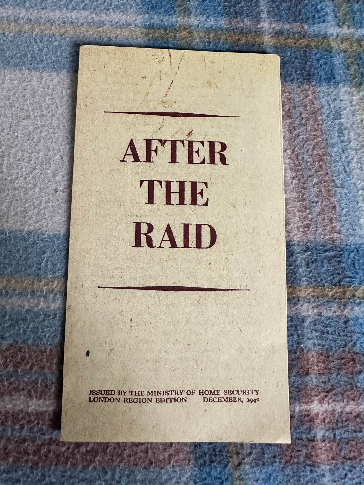 2014 After The Raid (Replica) - Honeyburn Books (UK)