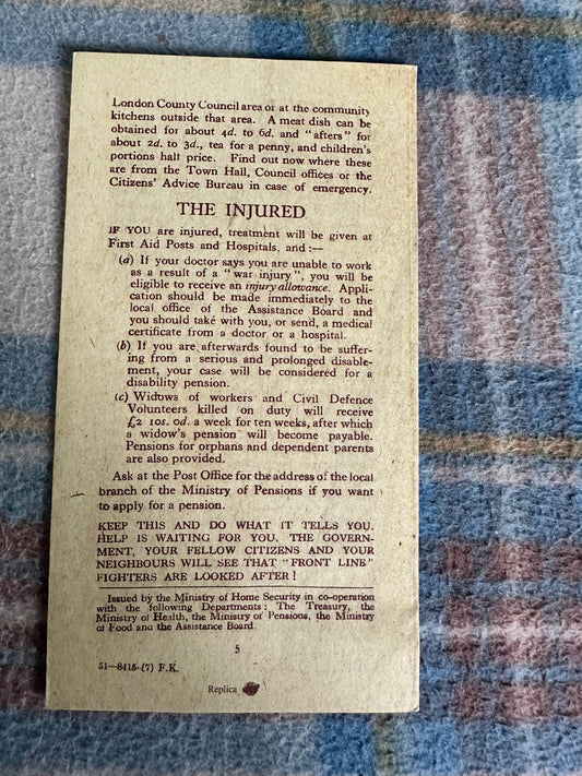 2014 After The Raid (Replica) - Honeyburn Books (UK)