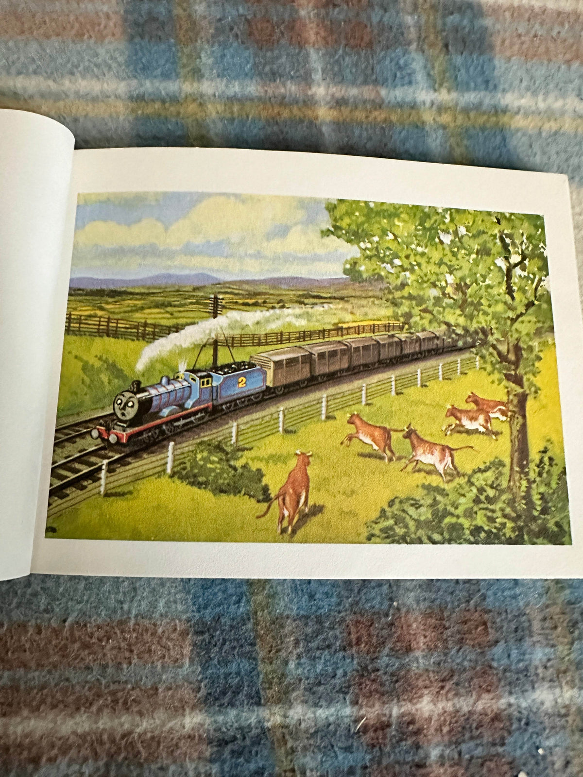 1985 Edward The Blue Engine - Rev. W. Awdry (Kaye & Ward) - Honeyburn Books (UK)