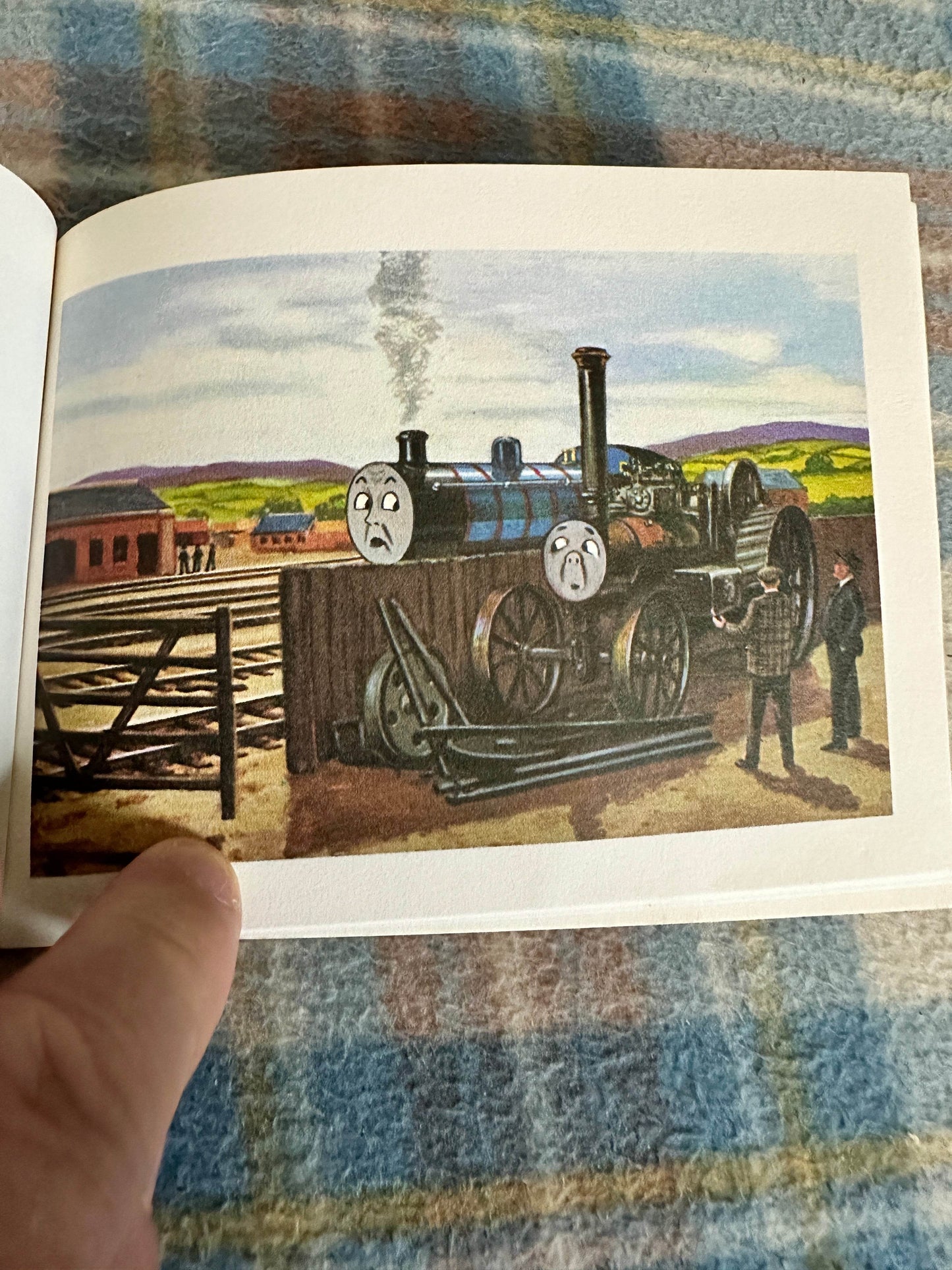 1985 Edward The Blue Engine - Rev. W. Awdry (Kaye & Ward) - Honeyburn Books (UK)