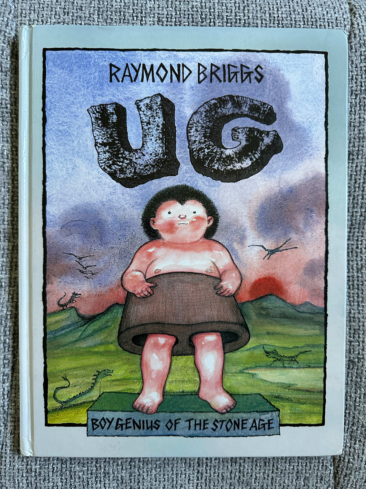 2001 UG (Boy Genius Of The Stone Age) Raymond Briggs (Ted Smart) - Honeyburn Books (UK)