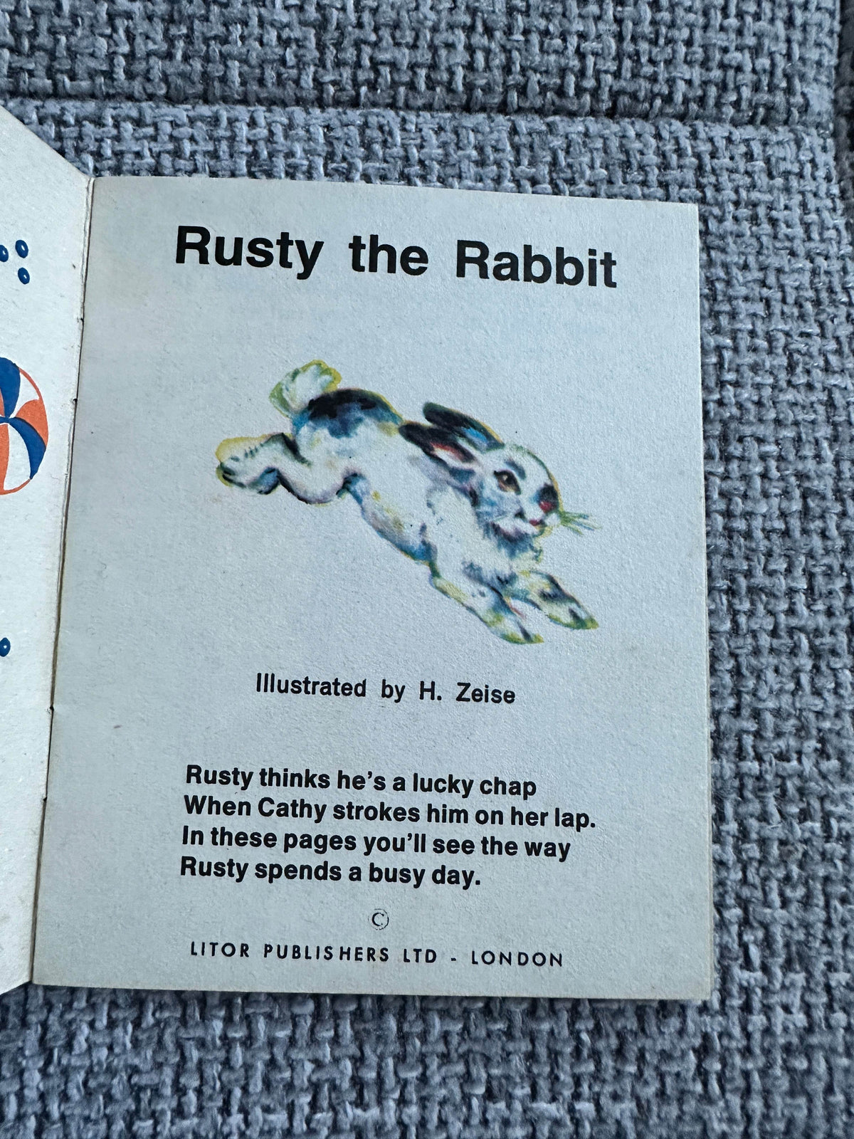 1950’s Rusty The Rabbit (Elfin Series)Caversham Publishing - Honeyburn Books (UK)