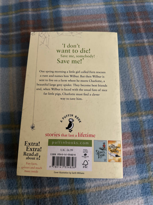 2013 Charlotte’s Web - E. B. White(Garth Williams Illust) Puffin Book - Honeyburn Books (UK)
