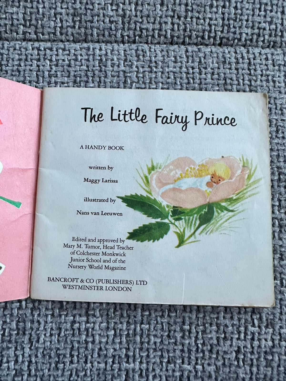 1960’s The Little Fairy Prince(Handy Book 264)Maggy Larissa(Nans Van Leeuwen Illust) Bancroft & Co Ltd - Honeyburn Books (UK)