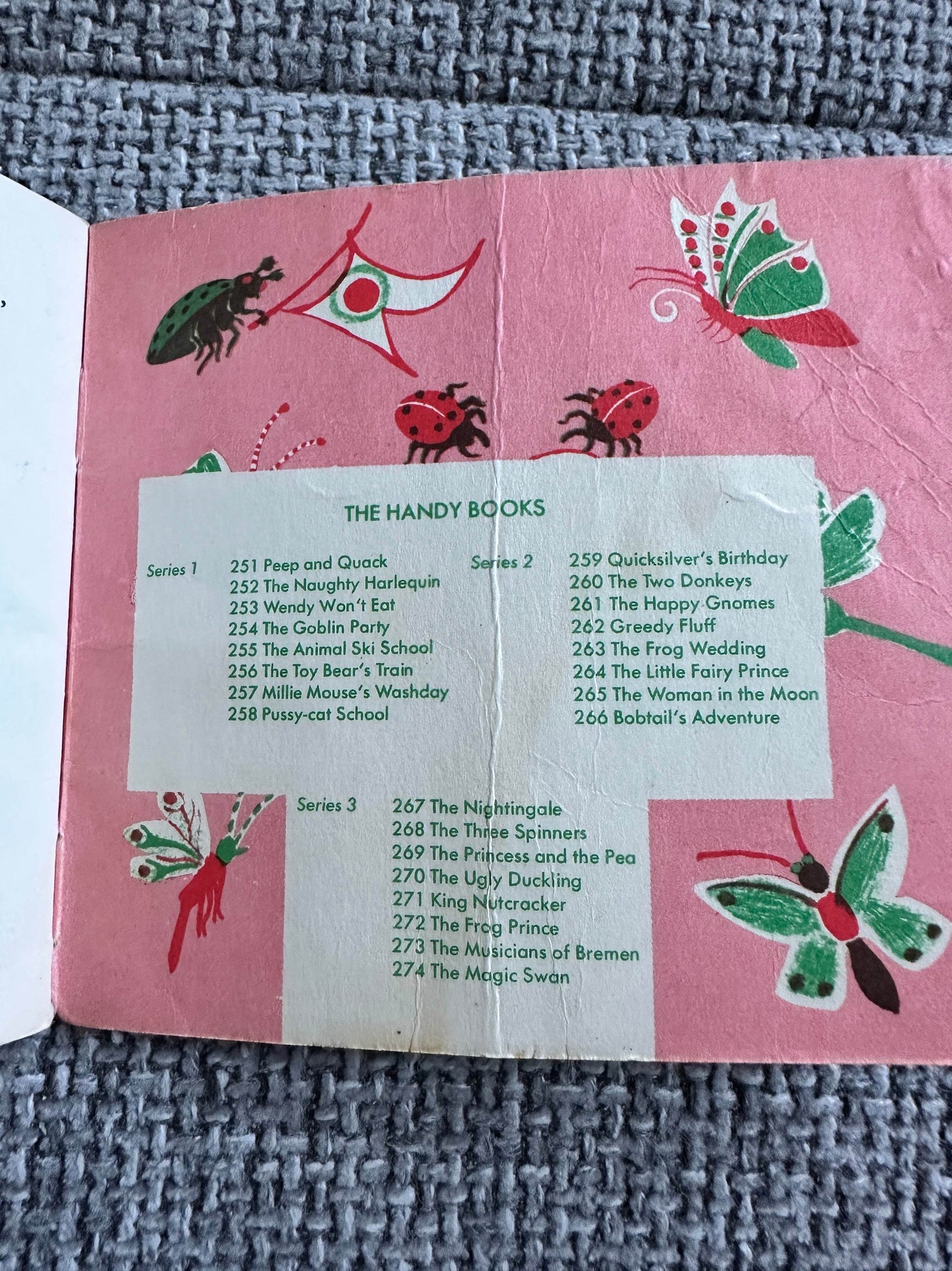 1960’s The Little Fairy Prince(Handy Book 264)Maggy Larissa(Nans Van Leeuwen Illust) Bancroft & Co Ltd - Honeyburn Books (UK)