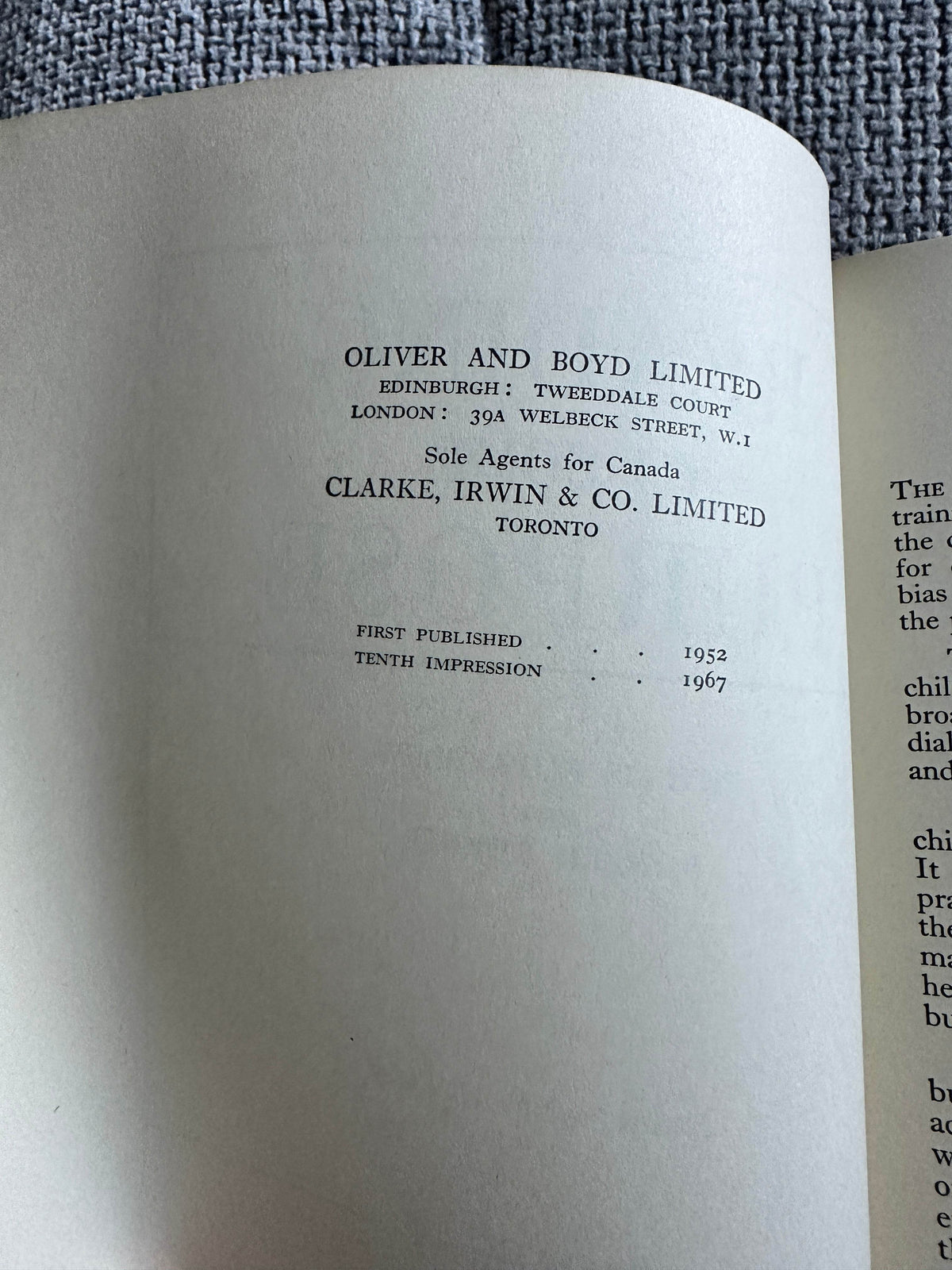 1967 Reading To Some Purpose Book 1 - Phyllis Flowerdew & Ronald Ridout(Illust H. Lutry)Oliver & Boyd Publisher - Honeyburn Books (UK)