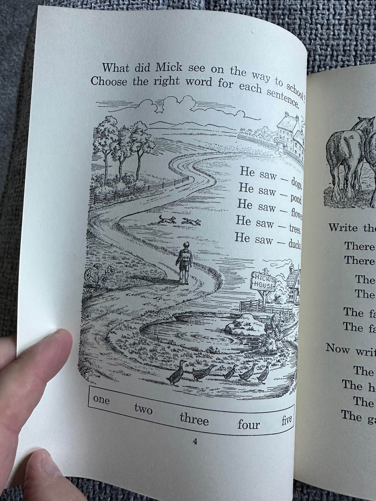 1967 Reading To Some Purpose Book 1 - Phyllis Flowerdew & Ronald Ridout(Illust H. Lutry)Oliver & Boyd Publisher - Honeyburn Books (UK)