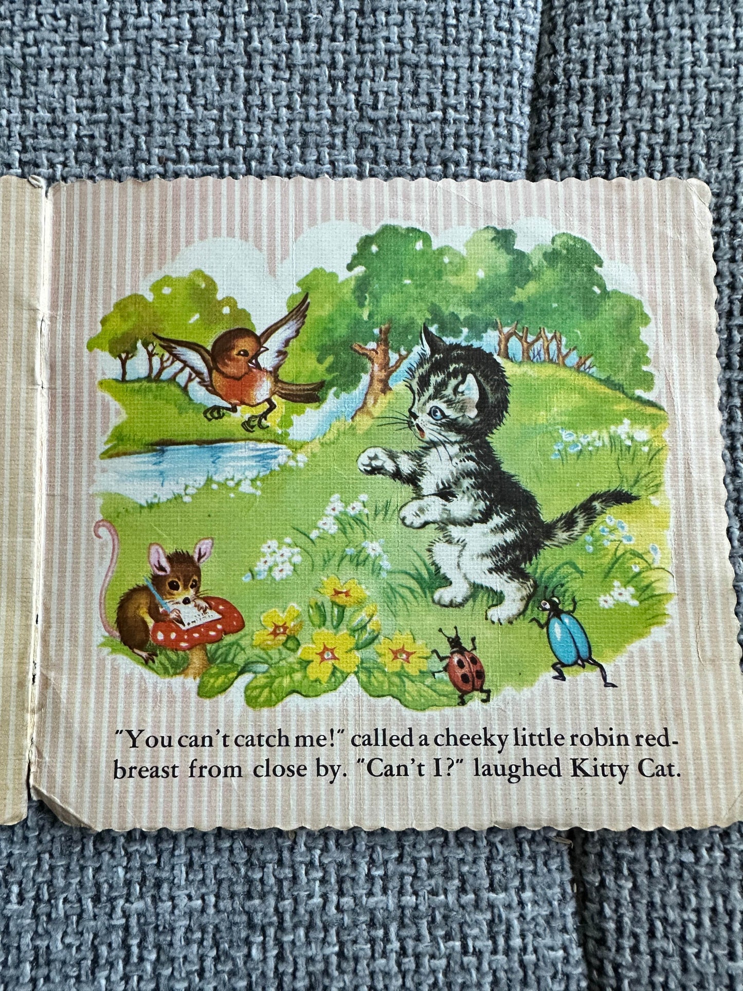 1950’s The Running Race - Yvonne Perrin illustrated (Sandle Brothers Publisher) - Honeyburn Books (UK)