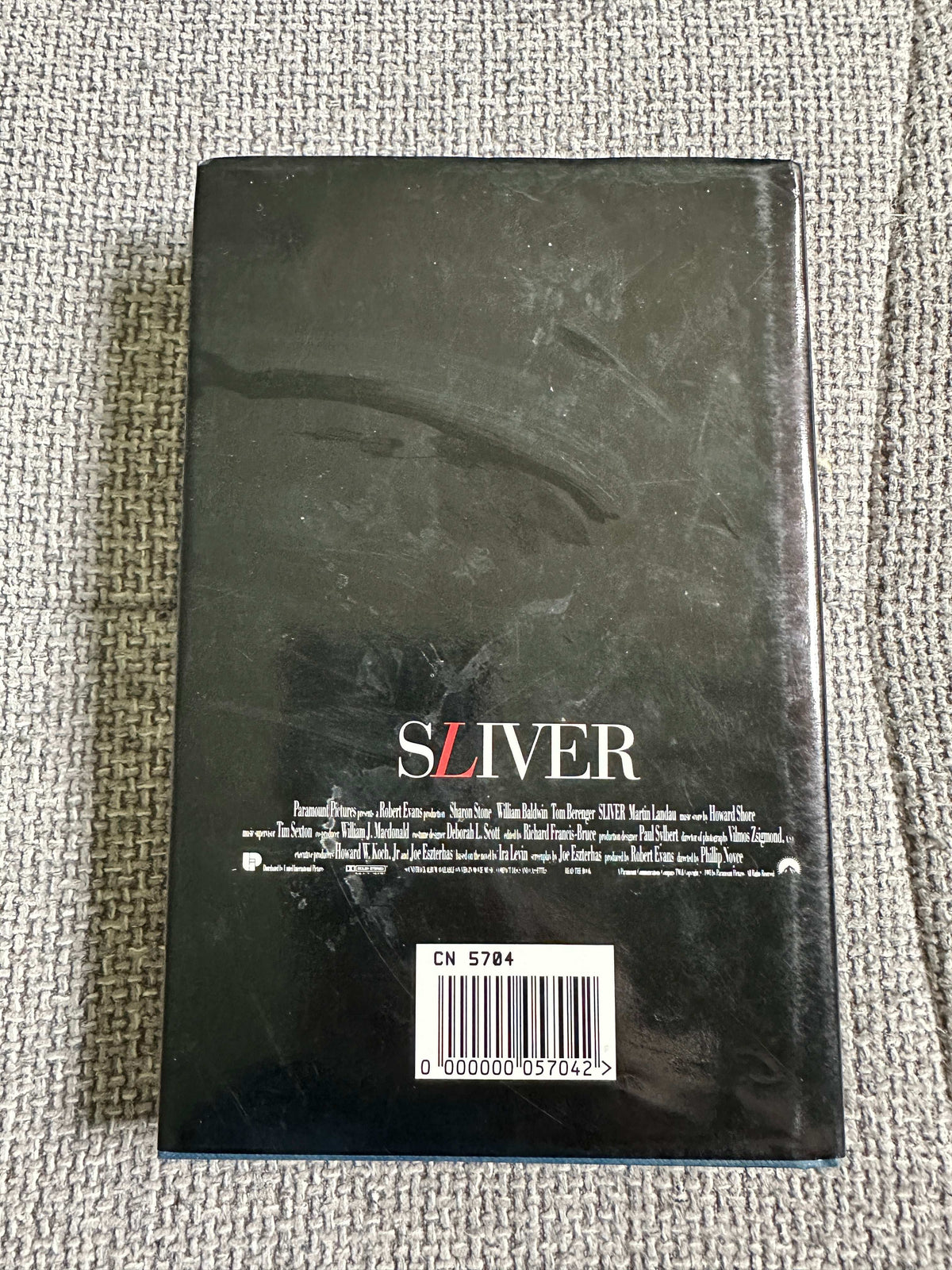 1993 Sliver - Ira Levin (BCA) - Honeyburn Books (UK)