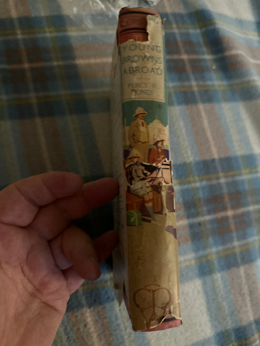 1937*1st* The Young Browns Abroad by Percy H. Jones(The Carey Press)illustrated A.W. Sindall - Honeyburn Books (UK)