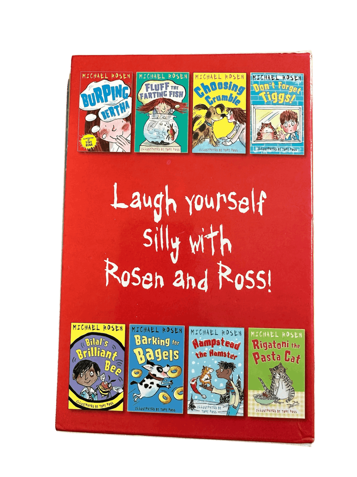 2013 Eight Funny Stories - Michael Rosen (Illust Tony Ross) Andersen Press - Honeyburn Books (UK)