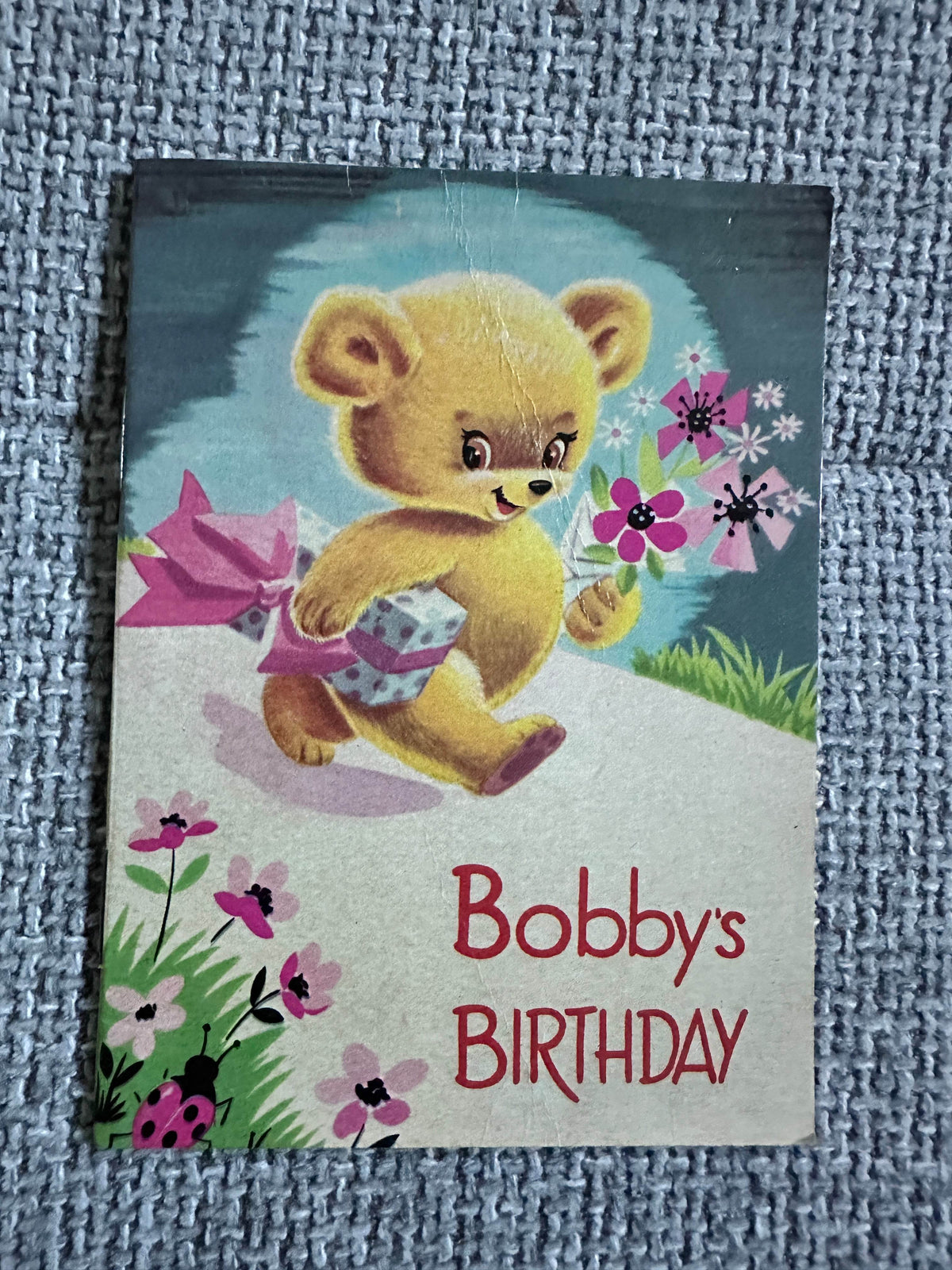 1967 Bobbys Birthday (Fluffy Books)Trudi Coté(Illust Huub Slabbers)Wonderland Amsterdam - Honeyburn Books (UK)