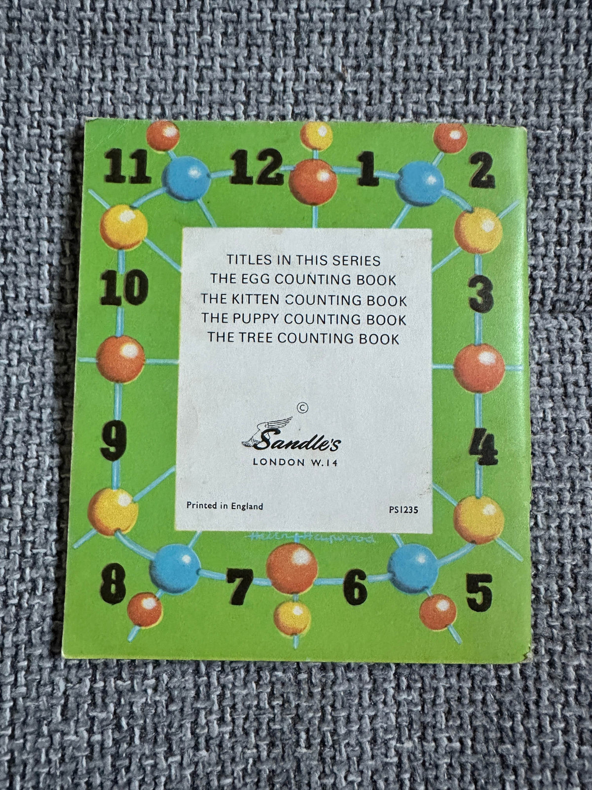 1960’s The Egg Count Book - Helen Haywood(Sandles) - Honeyburn Books (UK)