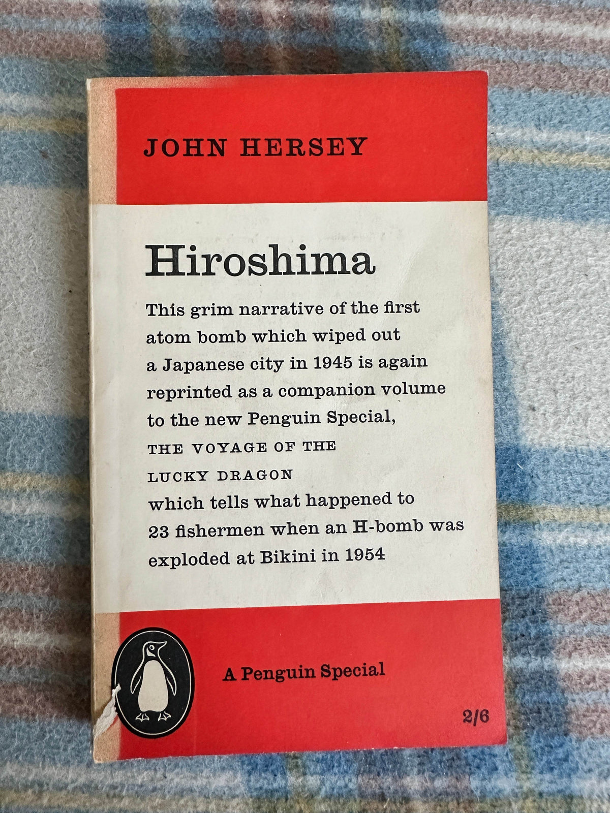 1958 Hiroshima - John Hersey(Penguin Special) - Honeyburn Books (UK)