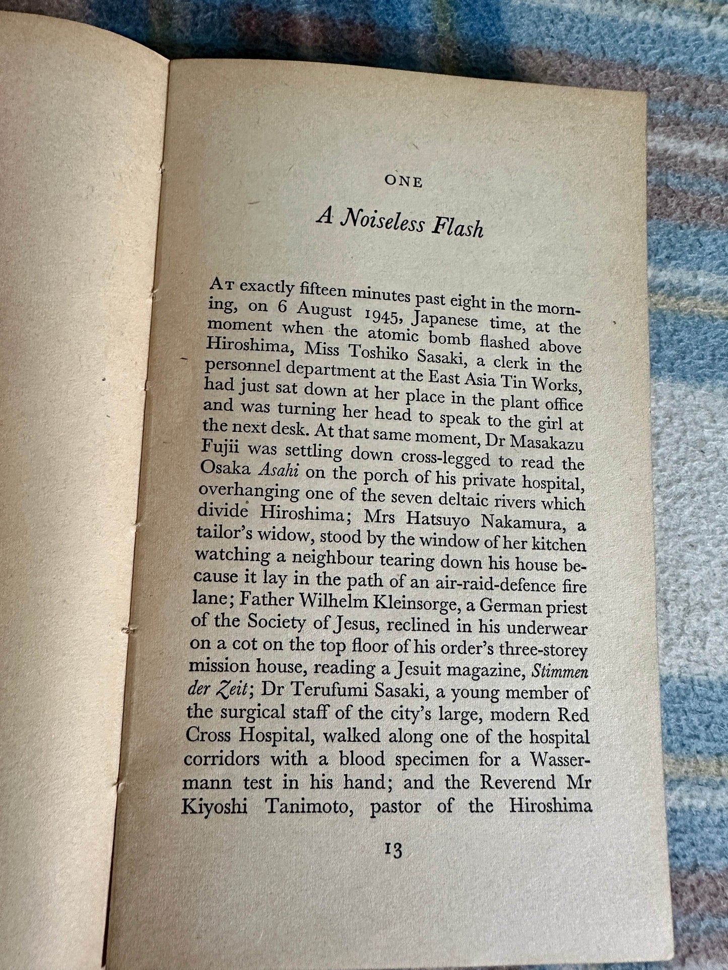 1958 Hiroshima - John Hersey(Penguin Special) - Honeyburn Books (UK)