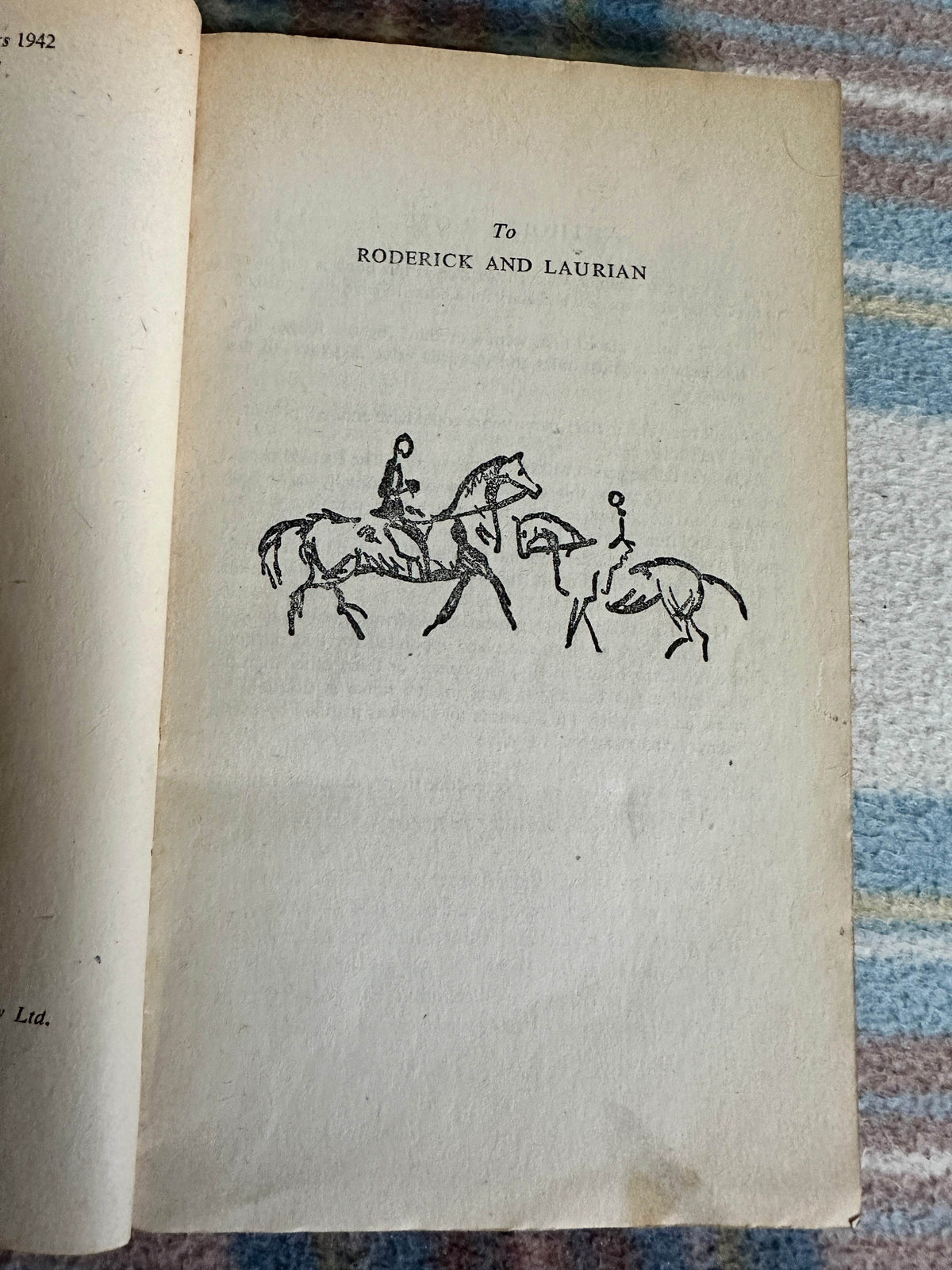 1947 National Velvet - Enid Bagnold(Illust Laurian Jones)Penguin Books - Honeyburn Books (UK)
