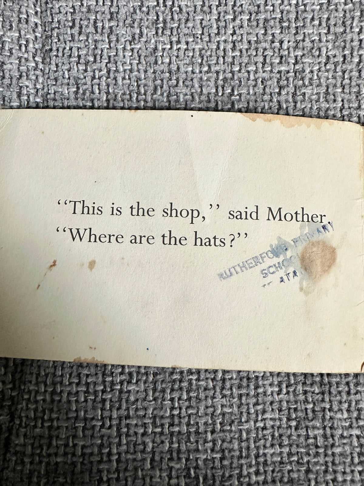 1960’s Ready To Read: Where Is Timothy? - Dora Ridall (Dept of Education New Zealand - Honeyburn Books (UK)