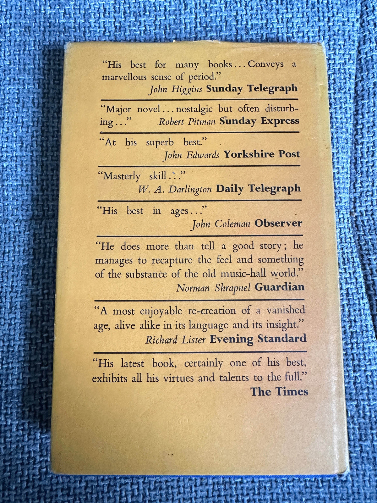 1965 Lost Empires - J. B. Priestley(William Heinemann) - Honeyburn Books (UK)