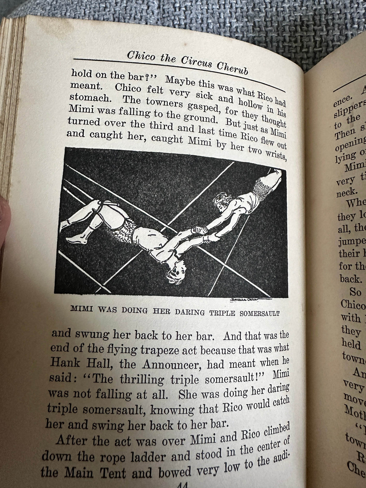 1928*1st* Chico The Circus Cherub - Stella Burke May(Bernice Oehler Illust)D. Appleton & Company New York London - Honeyburn Books (UK)