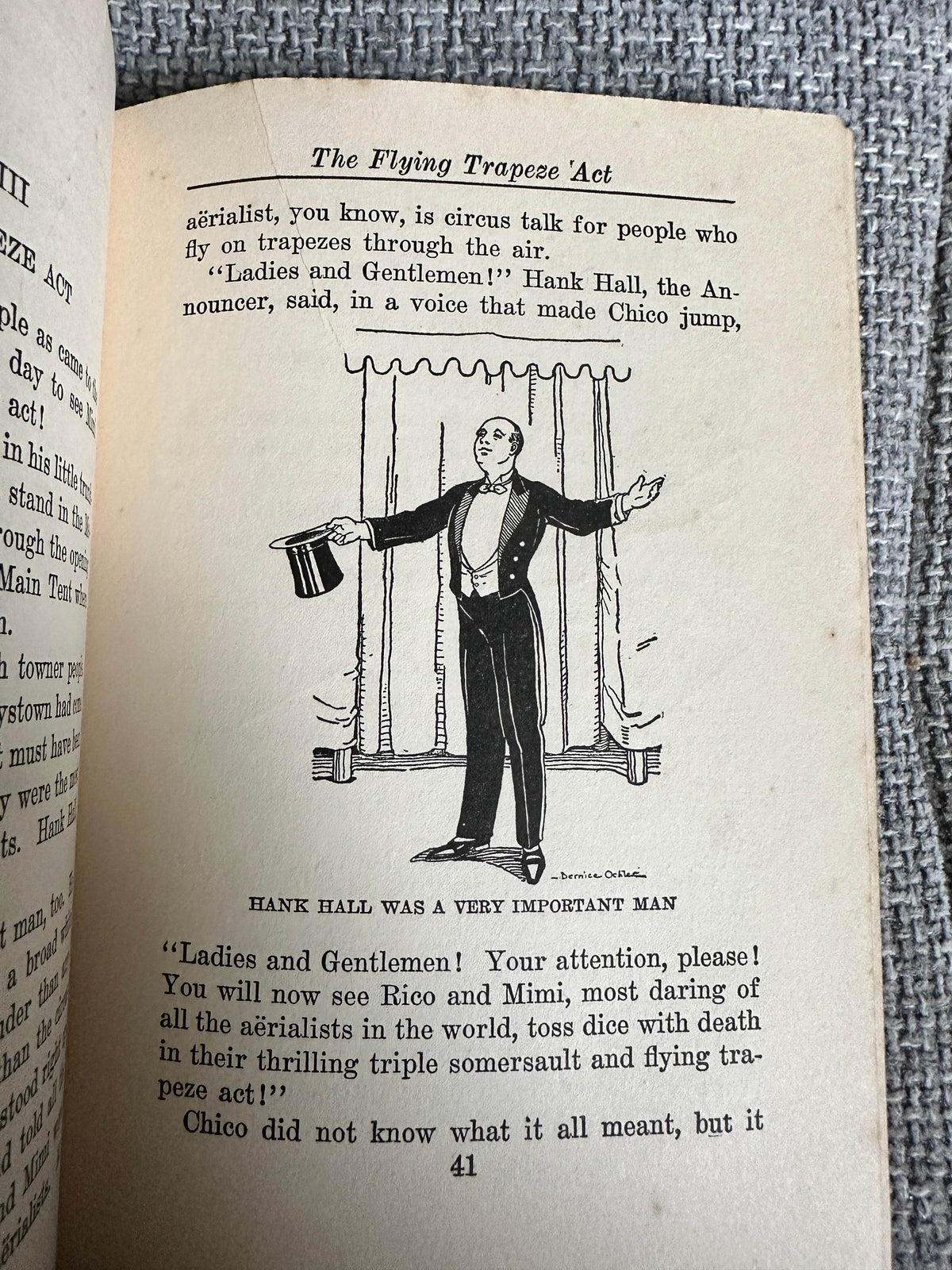 1928*1st* Chico The Circus Cherub - Stella Burke May(Bernice Oehler Illust)D. Appleton & Company New York London - Honeyburn Books (UK)