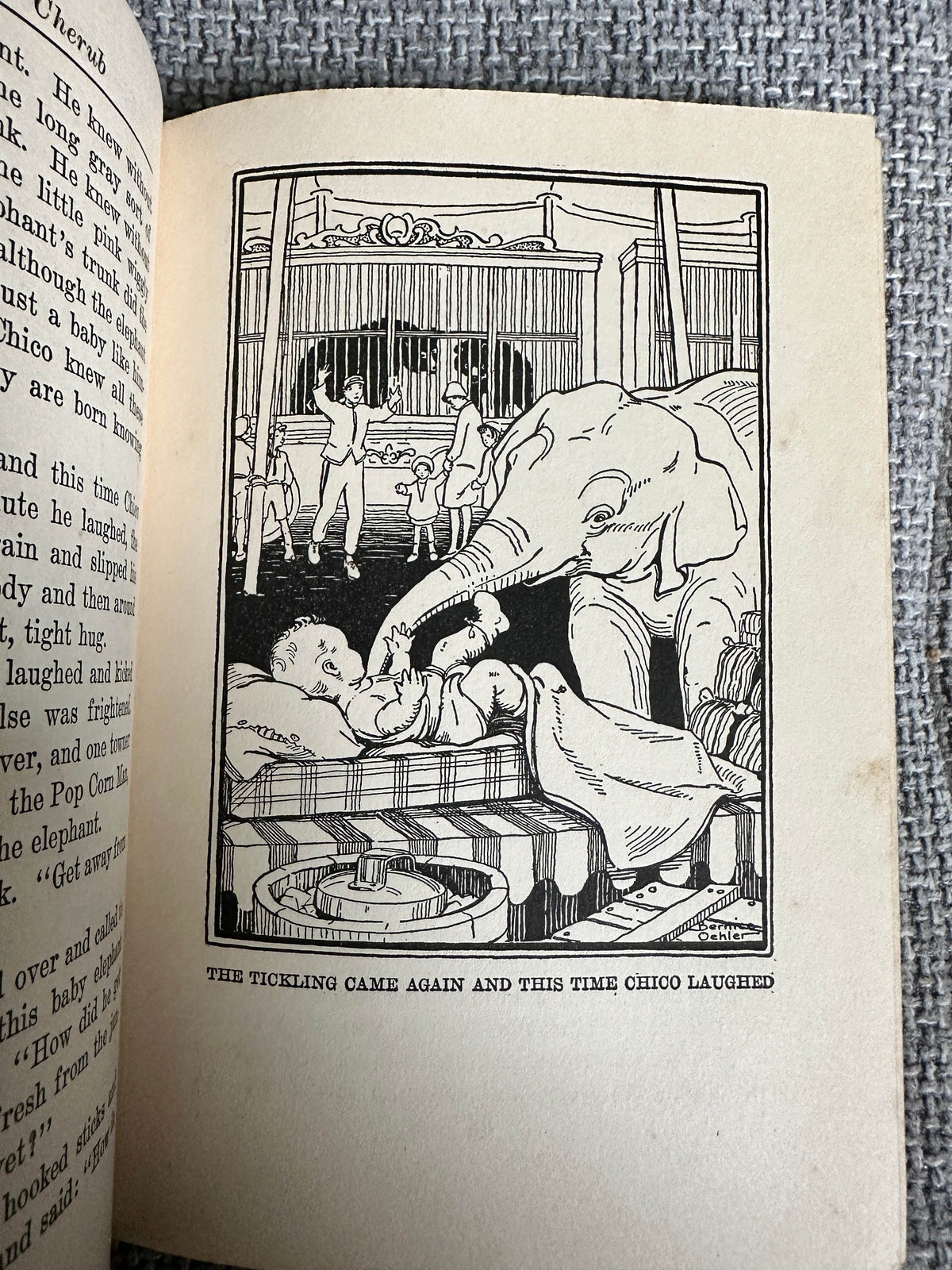 1928*1st* Chico The Circus Cherub - Stella Burke May(Bernice Oehler Illust)D. Appleton & Company New York London - Honeyburn Books (UK)