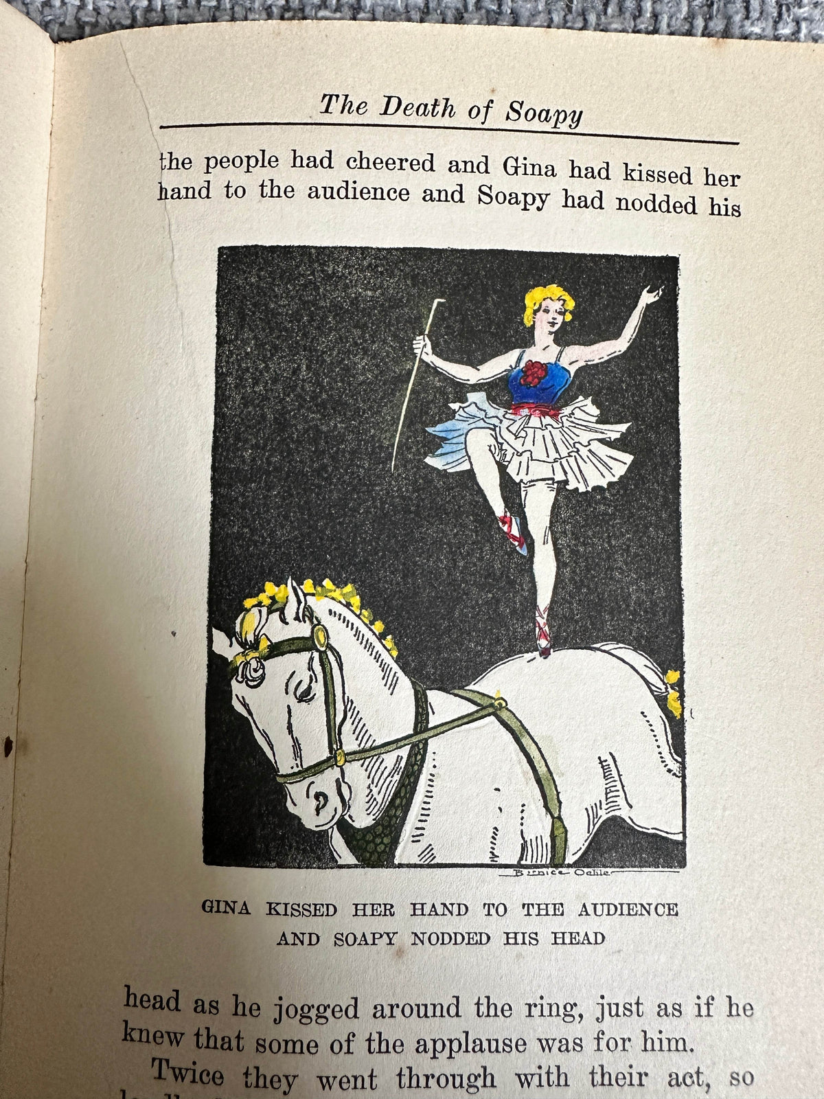 1928*1st* Chico The Circus Cherub - Stella Burke May(Bernice Oehler Illust)D. Appleton & Company New York London - Honeyburn Books (UK)