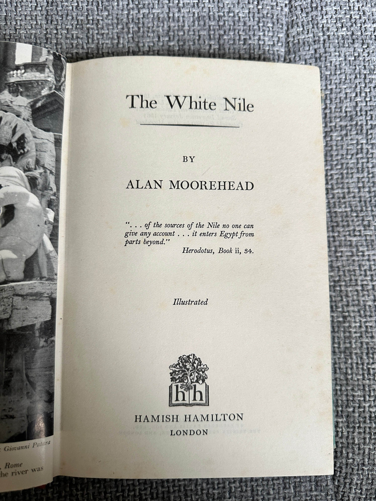 1960*1st* The White Nile - Alan Moorhead(Hamish Hamilton) - Honeyburn Books (UK)