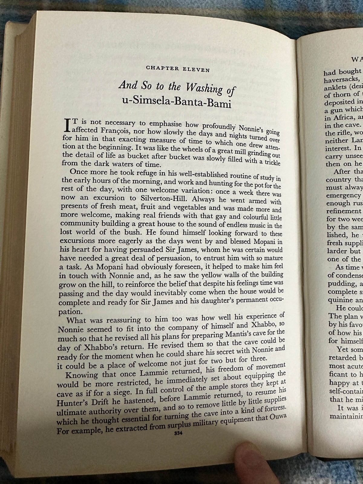 1972 A Story Like The Wind - Laurens Van der Post (The Hogarth Press) - Honeyburn Books (UK)