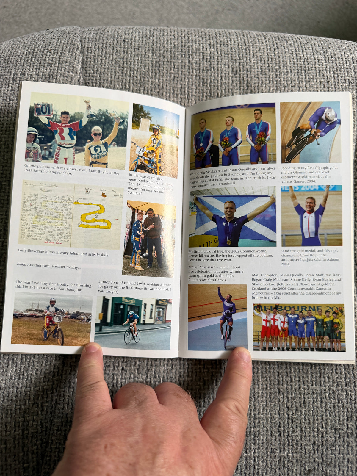 2010*1st* Chris Hoy The Autobiography (HarperCollins)