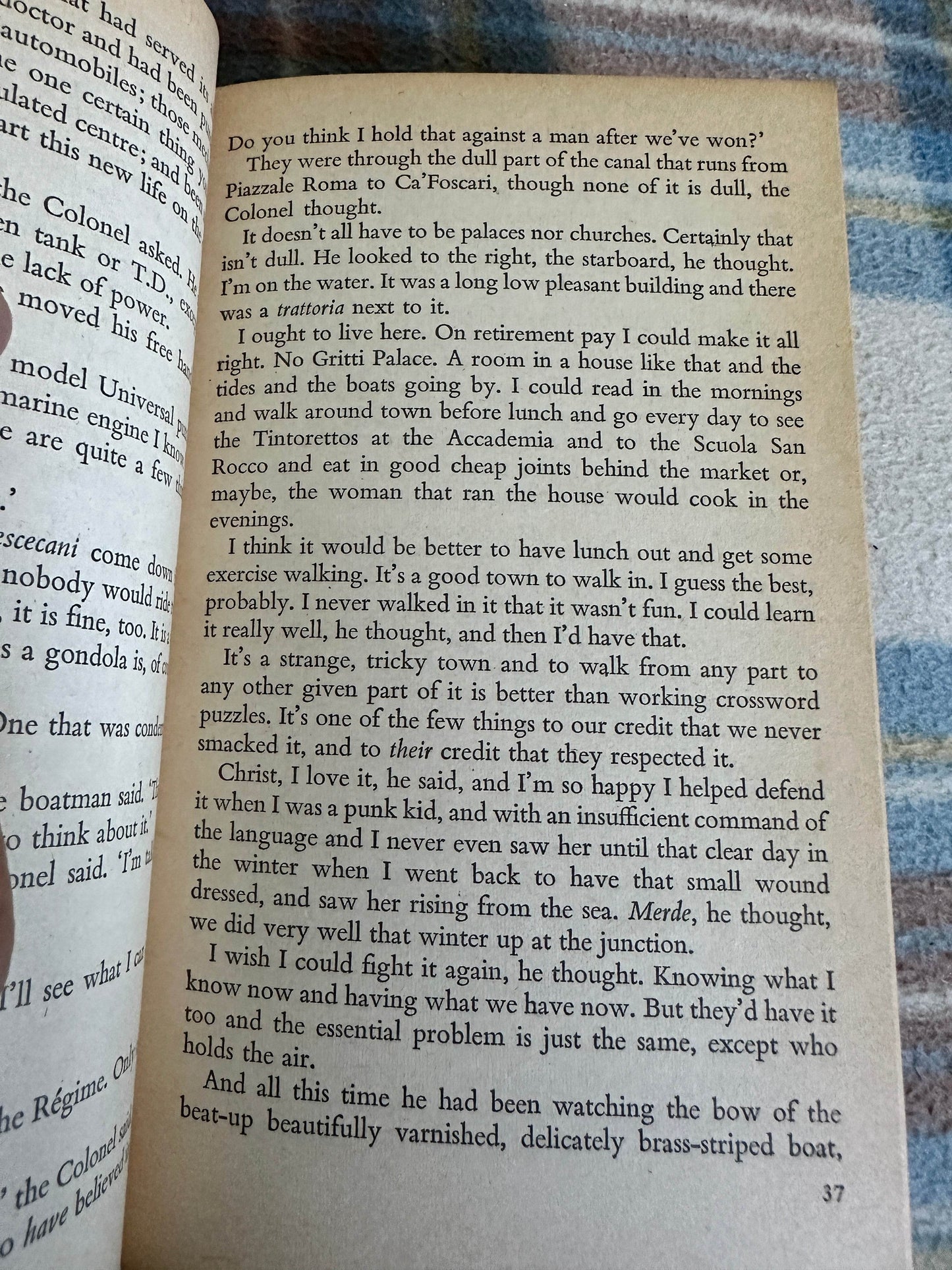 1966*1st* Across The River & Into The Trees - Ernest Hemingway(Penguin) - Honeyburn Books (UK)
